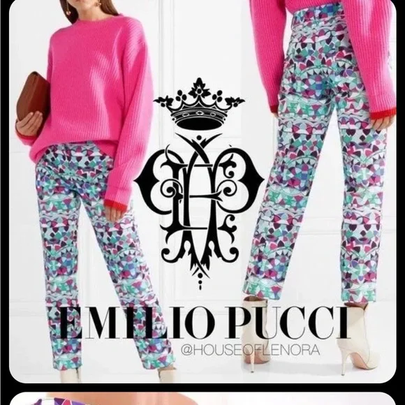Emilio pucci pants sz 10
